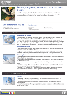 Meuleuse d'angle Castorama : IA Chat + PDF