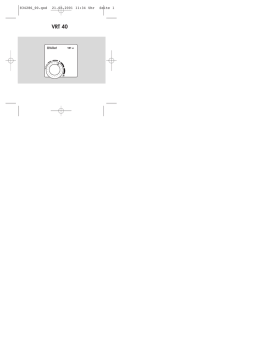 Manuel VRT 40 Vaillant | Chat IA & Téléchargement PDF