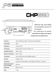 AUDIOPHONY CHP620 : Manuel d'utilisation + Chat IA