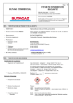 Commercial Butane : Fiche de S&eacute;curit&eacute; + Chat IA