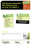 Comment Reboucher des Fissures : Guide + AI Chat &amp; PDF