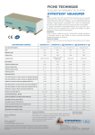 GYPSOTECH AQUASUPER BA 18 Manuel utilisateur