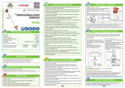 LOXAM FS 250 Manuel utilisateur