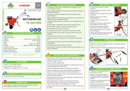 LOXAM TK 540 PRO Manuel utilisateur