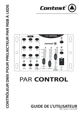 Contest Par Control Mode d'emploi