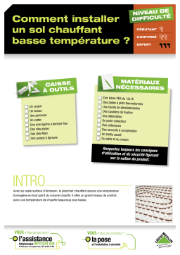 Installer un sol chauffant: Guide + Chat IA & PDF