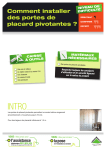 Portes de placard pivotantes | AI Chat &amp; PDF