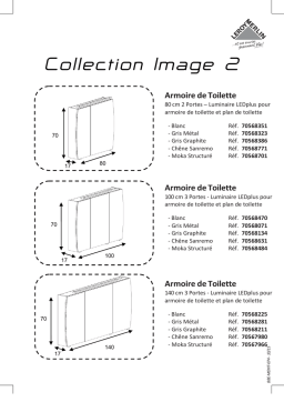 LEROUY MERLIN 80 cm 2 Portes Manuel utilisateur