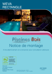 WEVA RECTANGLE Piscine Bois : Notice, AI Chat &amp; PDF