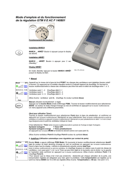 GTM II E AC F 140801: Mode d'emploi | AI Chat & PDF