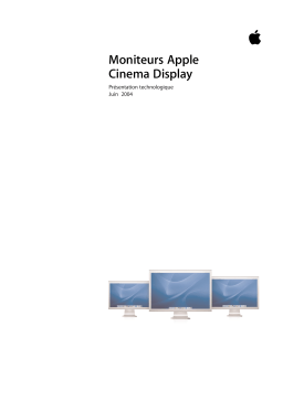 Apple Cinema Display: Guide Technique + Chat IA