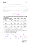 Cours de Trigonom&eacute;trie | Chat IA &amp; PDF T&eacute;l&eacute;chargement