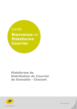 La Poste Plateforme Courrier Manuel utilisateur