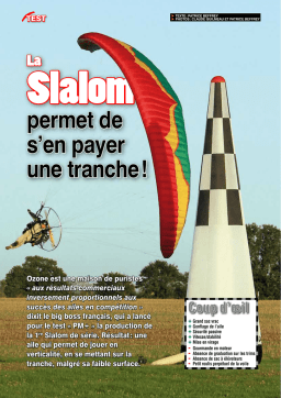 Ozone Slalom 19, 21 : Revue, IA Chat & PDF
