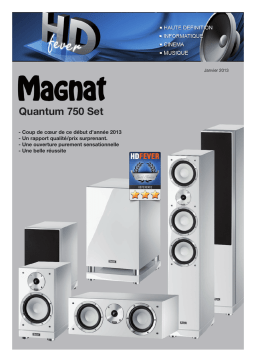 Magnat Quantum 750 Set: Test Audio + Chat IA & PDF