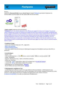 Flashpaste: Test, Téléchargement + Chat IA
