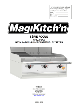 Magikitch'n FOCUS Gril à Gaz : Chat IA et PDF