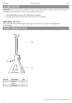 Princess auto 2 Ton Jack Stands Manuel utilisateur