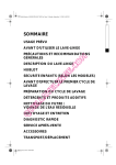 Lave-linge FL 1269 : Notice + Chat IA 