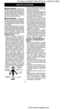 PP300E Poulan PRO Tronçonneuse: Chat IA + PDF