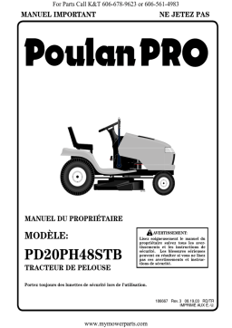 PD20PH48STB Manuel Propriétaire + AI Chat