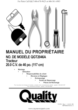 Quality QGT2046A Manuel du propriétaire