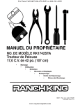 Manuel RK1742STA Ranch King + AI Chat &amp; PDF