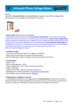 Artensoft Photo Collage Maker : IA Chat & PDF