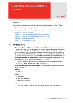 Novell Messenger 3 Support Pack 2 | AI Chat & PDF