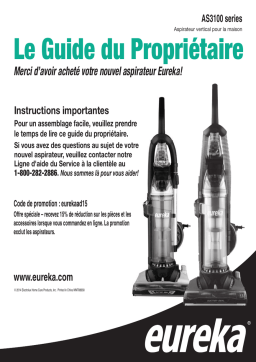 Eureka AS3100 Guide Utilisateur | Chat IA + PDF