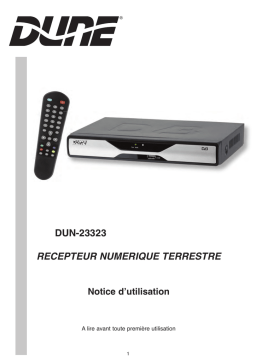 DUNE DUN-23323 Notice d'utilisation | AI Chat & PDF