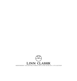 Linn CLASSIK CLASSIK Guide de l'utilisateur | AI Chat