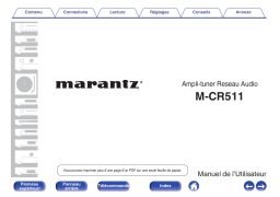 Marantz M-CR511 Manuel utilisateur