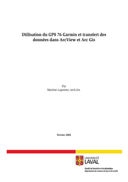 Garmin GPS 76 : Manuel d'utilisation | AI Chat & PDF