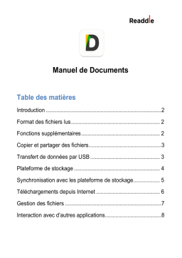 Manuel Readdle Documents : Chat IA et PDF