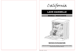 California W60A1A401D Lave-vaisselle : AI Chat &amp; PDF