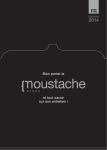 Moustache Samedi 27/9FS Manuel utilisateur