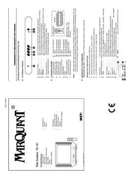 MARQUNYT MCT-1494P2: Chat IA & Téléchargement PDF