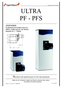 Ultra PF/PFS : Notice de Montage et d'Utilisation