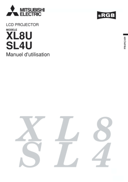 Mitsubishi XL8U, SL4U : Manuel d'Utilisation + IA