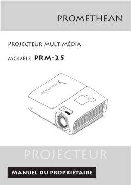 Promethean PRM-25 Manuel d'utilisateur + IA Chat