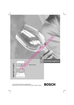 Bosch SGS55E02EU Lave-vaisselle: Notice + AI Chat