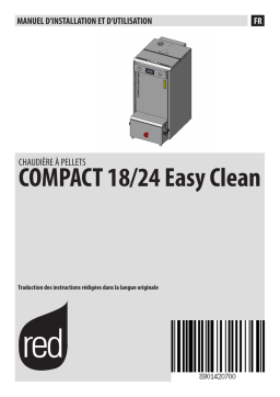 RED COMPACT 18/24 Easy Clean Manuel utilisateur