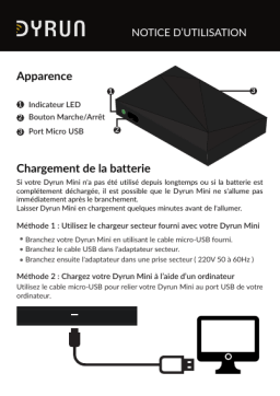 Dyrun Mini : Mode d'emploi + Chat IA et PDF
