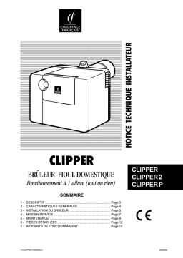 Chauffage Français Clipper Manuel utilisateur