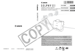 Canon SELPHY ES1: Guide d'Utilisation + IA Chat & PDF