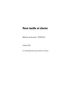 Pavé tactile et clavier HP : Manuel d'utilisation | AI Chat & PDF Download