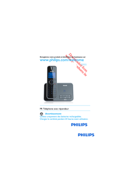 Philips ID555 Manuel utilisateur