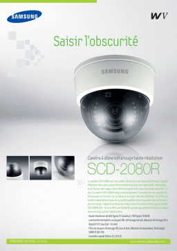 Samsung SCD-2080 R Manuel utilisateur