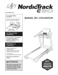 NordicTrack C 910I Manuel utilisateur + Chat IA